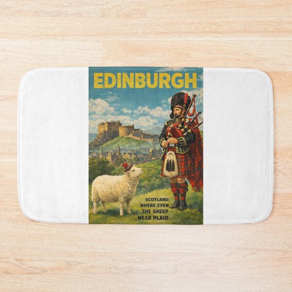 Item preview, Edinburgh Scotland Castle Royal Mile Highland Bagpipes Heritage designed and sold by Aryabek.