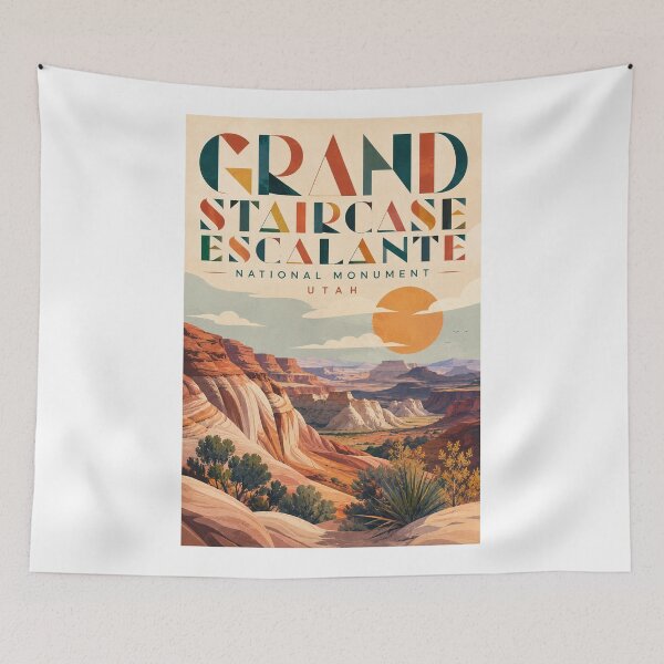 Item preview, Grand Staircase Escalante National Monument Utah Red Rock Desert designed and sold by Aryabek.