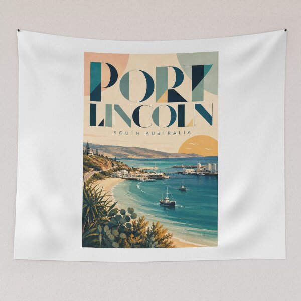 Item preview, Port Lincoln South Australia Eyre Peninsula Coastal Harbour designed and sold by Aryabek.