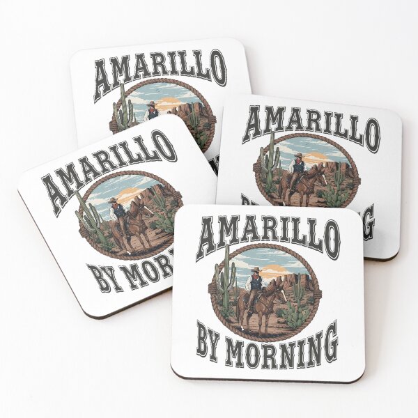 Item preview, amarillo by morning cowboy western rodeo desert designed and sold by Getachew13.