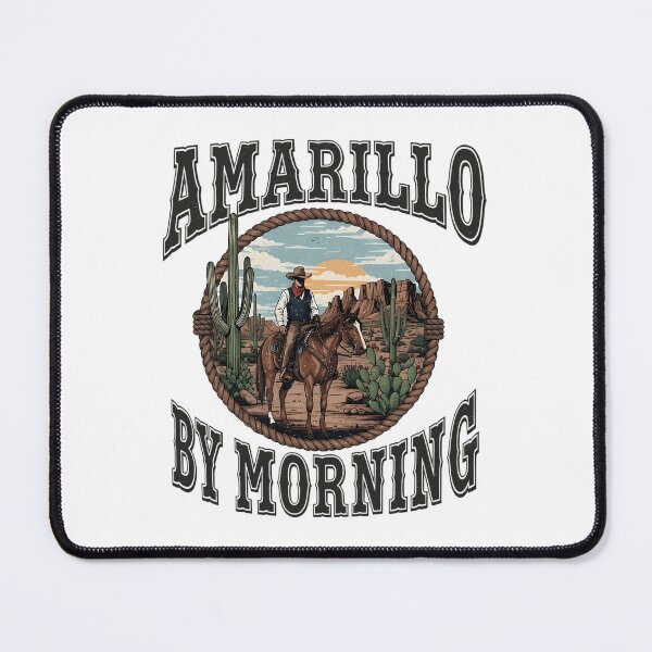 Item preview, amarillo by morning cowboy western rodeo desert designed and sold by Getachew13.