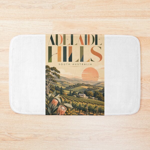 Item preview, Adelaide Hills South Australia Vineyards and Mount Lofty Region designed and sold by Aryabek.