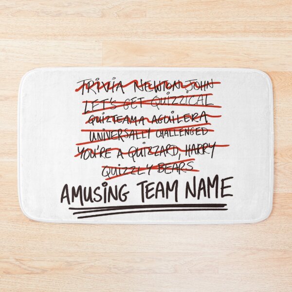Item preview, Amusing Team Name designed and sold by DoubleThreat.