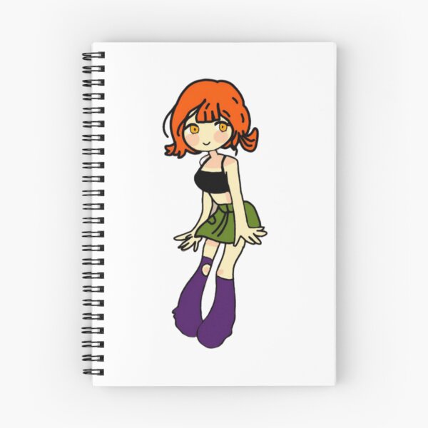 Item preview, Cute girl in orange hair designed and sold by tankmaKaiArt.