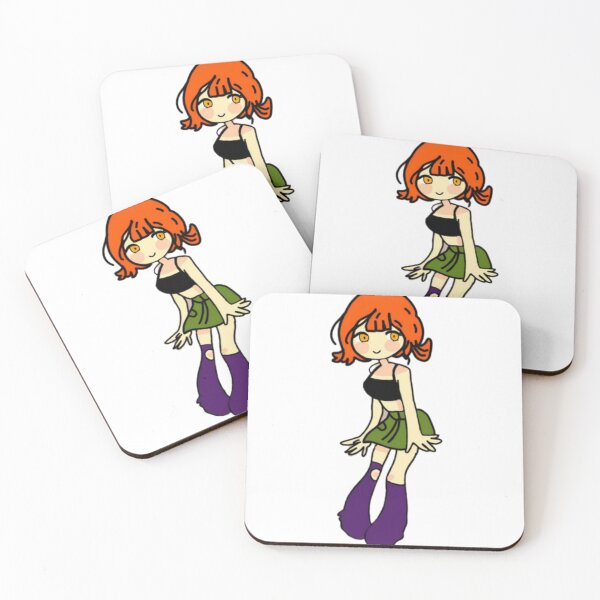 Item preview, Cute girl in orange hair designed and sold by tankmaKaiArt.