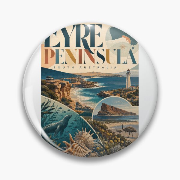 Item preview, Eyre Peninsula South Australia Coastal Wildlife and Lighthouse designed and sold by Aryabek.