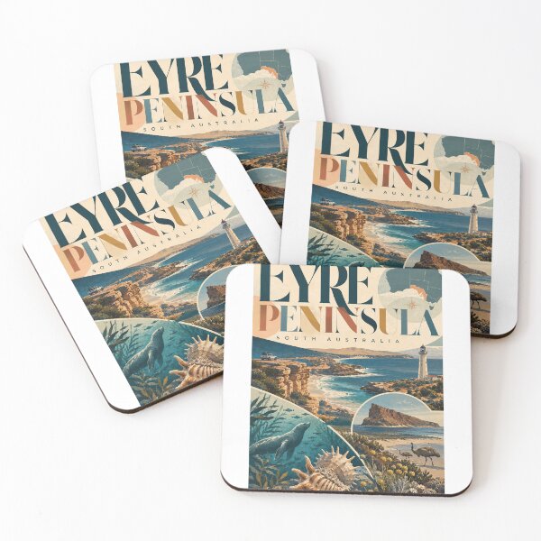 Item preview, Eyre Peninsula South Australia Coastal Wildlife and Lighthouse designed and sold by Aryabek.