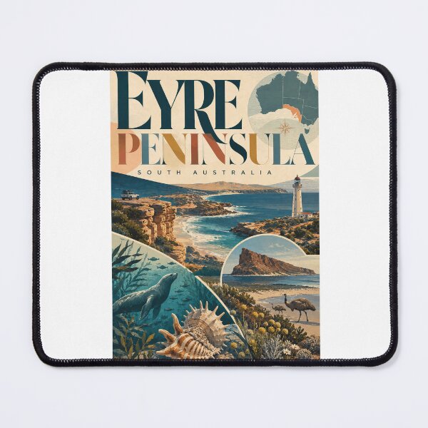 Item preview, Eyre Peninsula South Australia Coastal Wildlife and Lighthouse designed and sold by Aryabek.