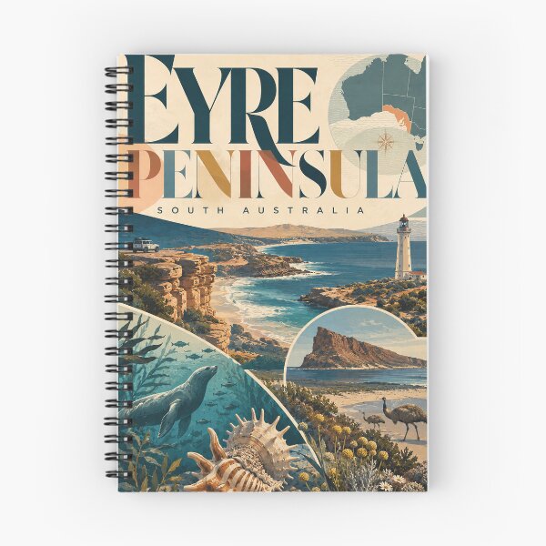 Item preview, Eyre Peninsula South Australia Coastal Wildlife and Lighthouse designed and sold by Aryabek.