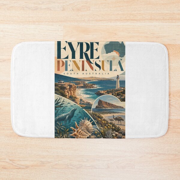 Item preview, Eyre Peninsula South Australia Coastal Wildlife and Lighthouse designed and sold by Aryabek.