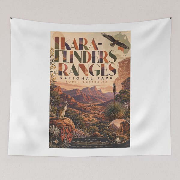 Item preview, Ikara Flinders Ranges National Park South Australia Wilpena Pound designed and sold by Aryabek.