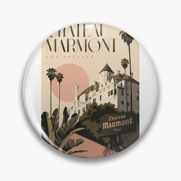 Item preview, Chateau Marmont Historic Hollywood Hills Landmark in Los Angeles California designed and sold by Aryabek.