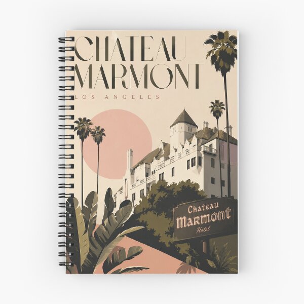 Item preview, Chateau Marmont Historic Hollywood Hills Landmark in Los Angeles California designed and sold by Aryabek.