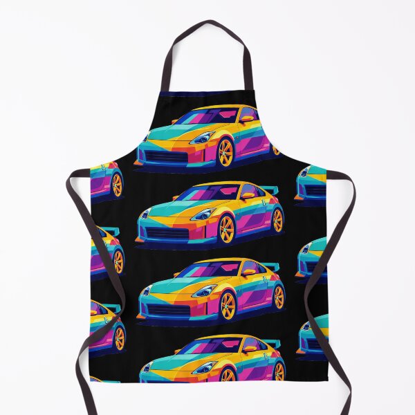 Item preview, 350Z Block Art – Pop‑Color Performance Coupe designed and sold by Automotive Art by Greg.