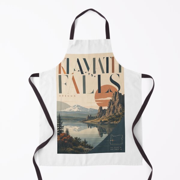 Item preview, Klamath Falls and Upper Klamath Lake Scenic Oregon Landscape designed and sold by Aryabek.