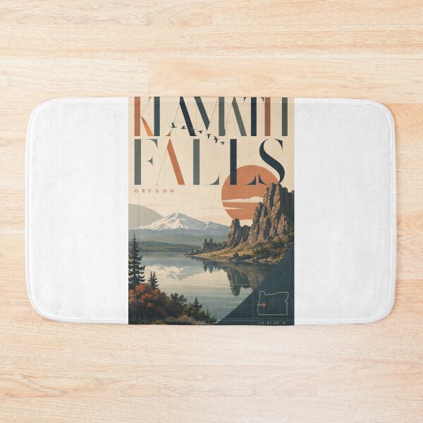 Item preview, Klamath Falls and Upper Klamath Lake Scenic Oregon Landscape designed and sold by Aryabek.