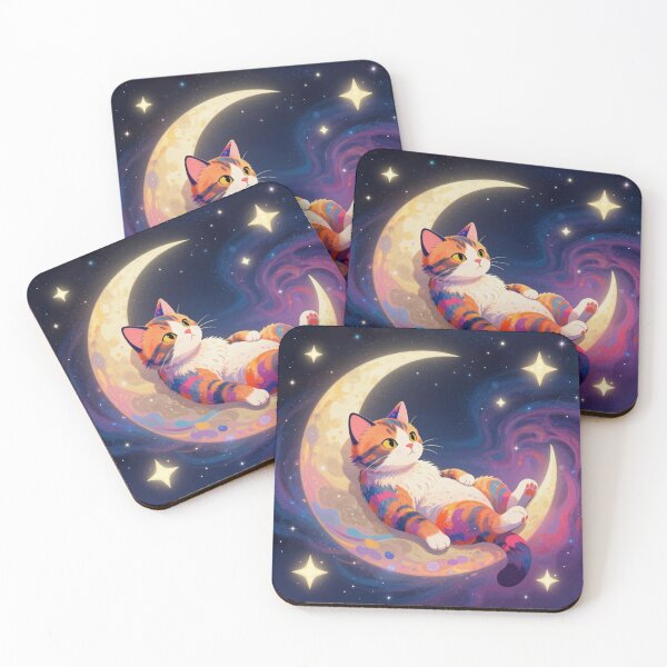 Item preview, Cosmic Cat Dreamscape designed and sold by refreshings.