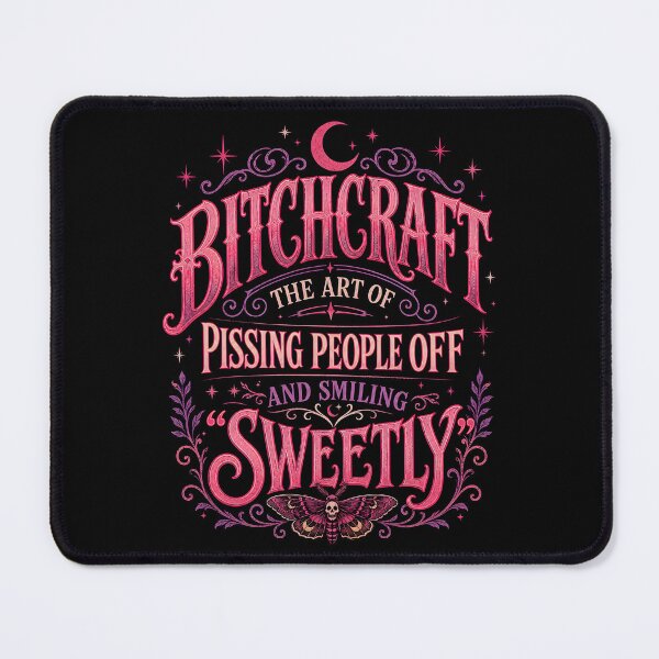 Item preview, Bitchcraft: Pissing People Off and Smiling Sweetly designed and sold by Victor Shadehorn.