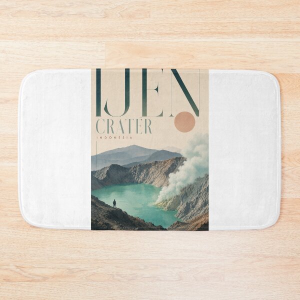 Item preview, Ijen Crater Sulfur Lake and Volcanic Landscape East Java Indonesia designed and sold by Aryabek.