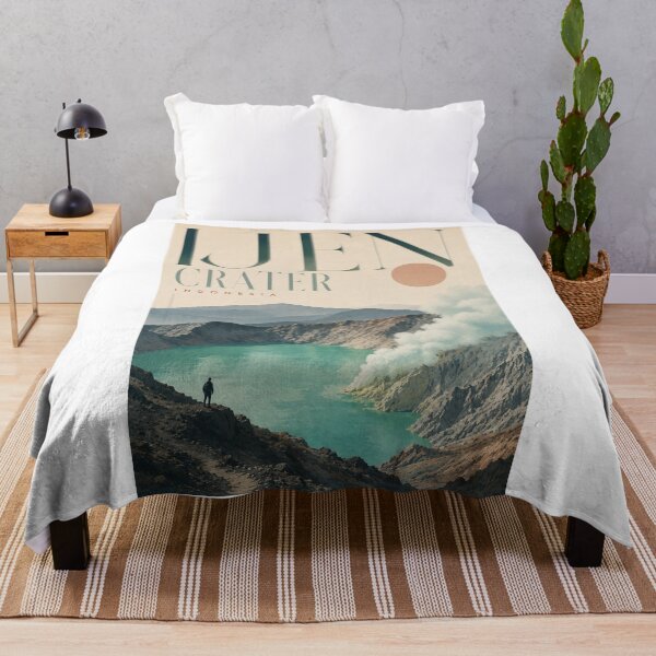 Item preview, Ijen Crater Sulfur Lake and Volcanic Landscape East Java Indonesia designed and sold by Aryabek.