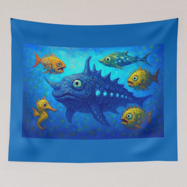 Item preview, Weird Fish designed and sold by CarolM.