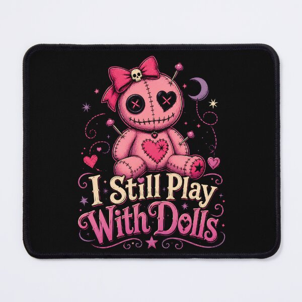 Item preview, I Still Play With Dolls Gothic Poppet designed and sold by Victor Shadehorn.