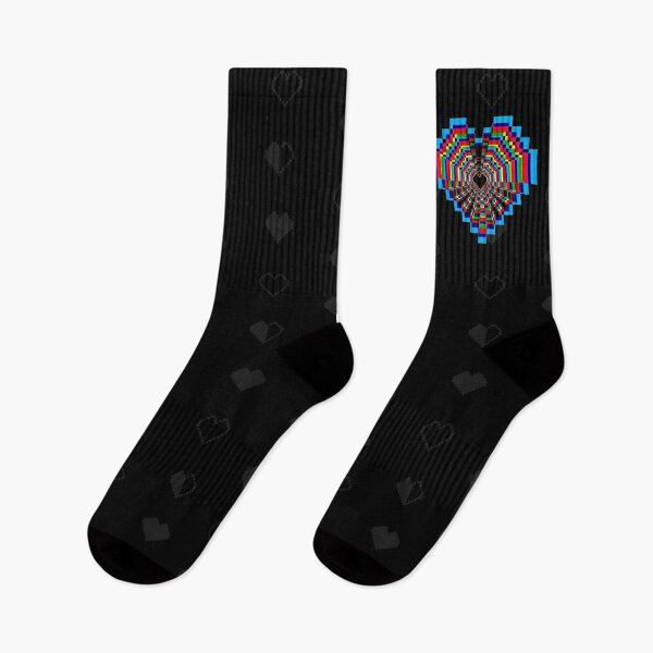 Item preview, Dark Pixel Heart - CMYK designed and sold by animinimal.