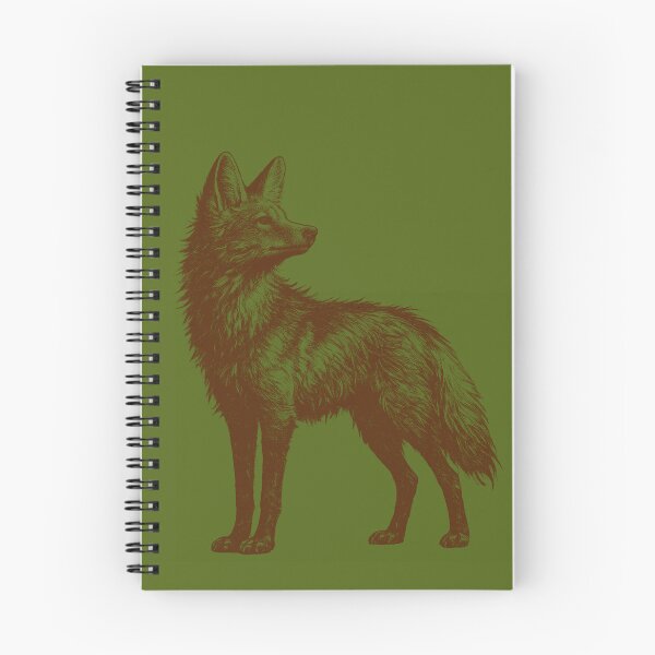 Item preview, Brazilian Maned Wolf Vintage Engraving Illustration designed and sold by Za-He-Arts.
