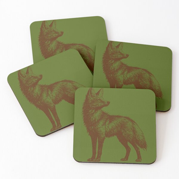 Item preview, Brazilian Maned Wolf Vintage Engraving Illustration designed and sold by Za-He-Arts.