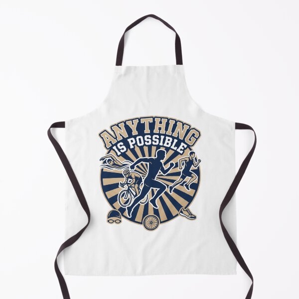 Item preview, Anything Is Possible – Retro Triathlon Vintage Sports Design designed and sold by Triathlongram.