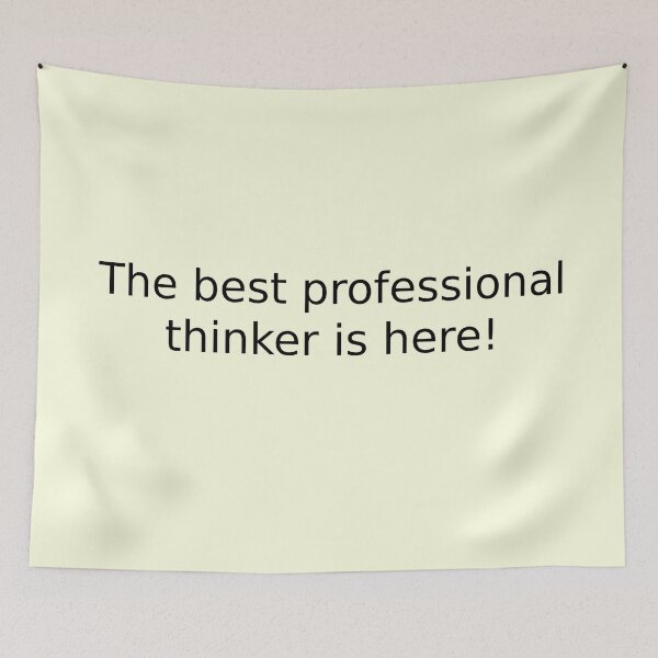 Item preview, The best professional thinker is here! designed and sold by English Learning.