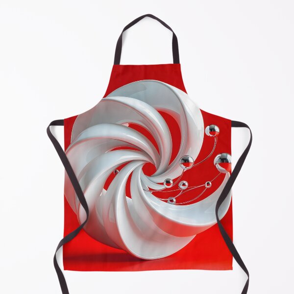 Item preview, Futuristic White and Silver Sculpture designed and sold by Vicky Brago-Mitchell®.