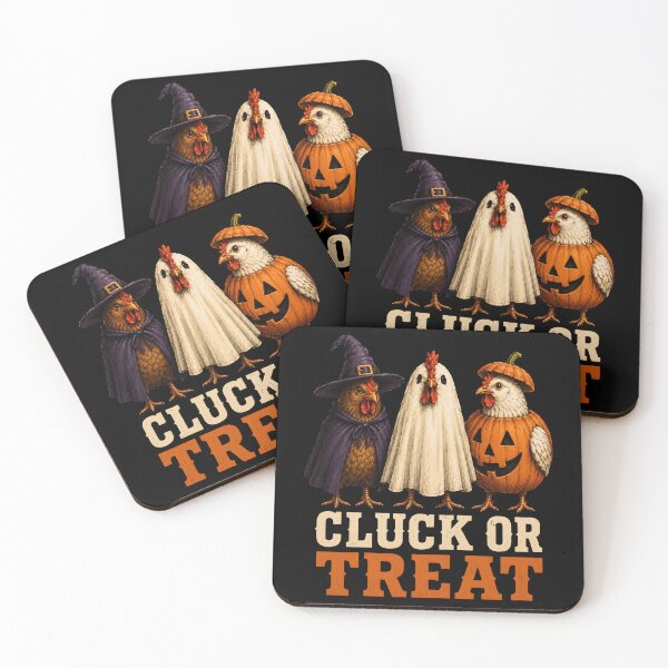 Item preview, Cluck or Treat Halloween Chicken Costume Trio designed and sold by Victor Shadehorn.
