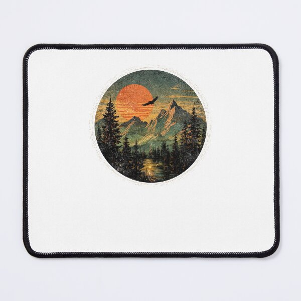 Item preview, Vintage Camping Hiking Lover Retro Outdoors designed and sold by Hedoraxe.