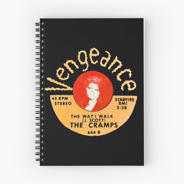 Item preview, The Cramps The Way I Walk 45 Label with Poison Ivy Rorschach 1978  designed and sold by YuckyCat.