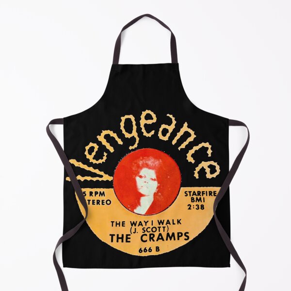 Item preview, The Cramps The Way I Walk 45 Label with Poison Ivy Rorschach 1978 designed and sold by YuckyCat.