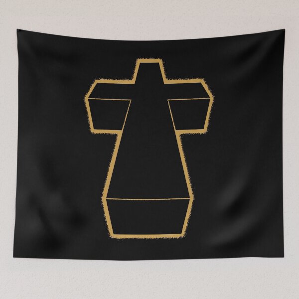 Item preview, Justice Band Music Logo Cross designed and sold by Verominunus.