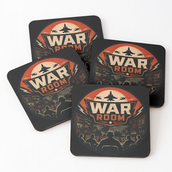 Item preview, War Room Command Center Strategic Operations Military Badge designed and sold by Abidel.