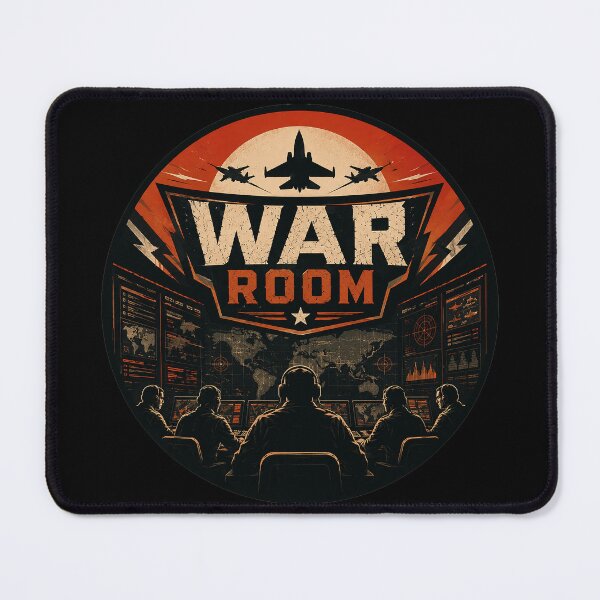 Item preview, War Room Command Center Strategic Operations Military Badge designed and sold by Abidel.