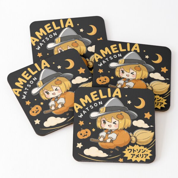 Item preview, Amelia Watson Chibi Detective Cute Hololive En Vtu designed and sold by MRXSHOOP.