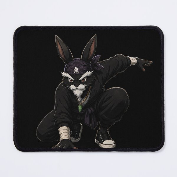 Item preview, Ninja rabbit in dynamic stance designed and sold by SonicAlchemist.