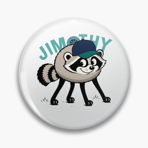 Item preview, Jimothy Raccoon Seattle Baseball designed and sold by oliviamaer.