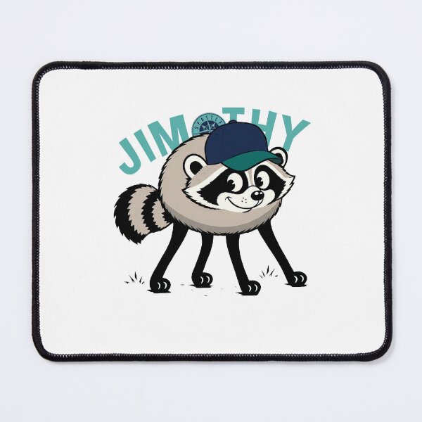 Item preview, Jimothy Raccoon Seattle Baseball designed and sold by oliviamaer.