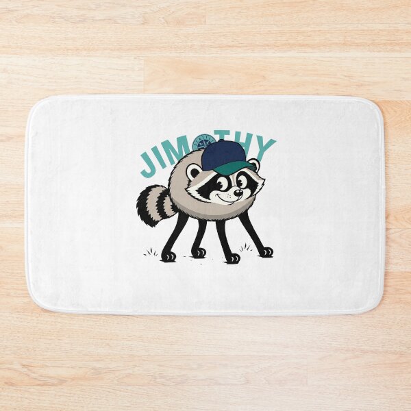 Item preview, Jimothy Raccoon Seattle Baseball designed and sold by oliviamaer.