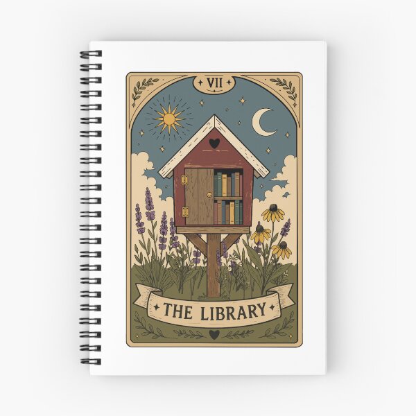 Item preview, Library Little Free Library Tarot Card designed and sold by hstevens5.