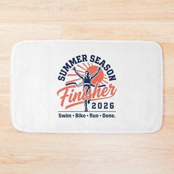 Item preview, Summer Season Finisher 2026 – Swim Bike Run Triathlon designed and sold by Triathlongram.