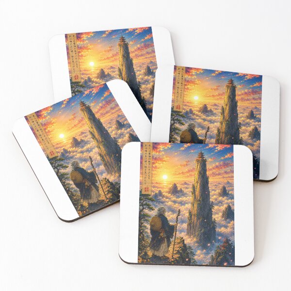 Item preview, The Pagoda of Heaven – Arte Japonés Ukiyo-e designed and sold by Substance_life.