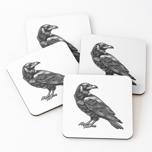 Item preview, Crows  / Ravens 1A designed and sold by CrumbBumStudio.