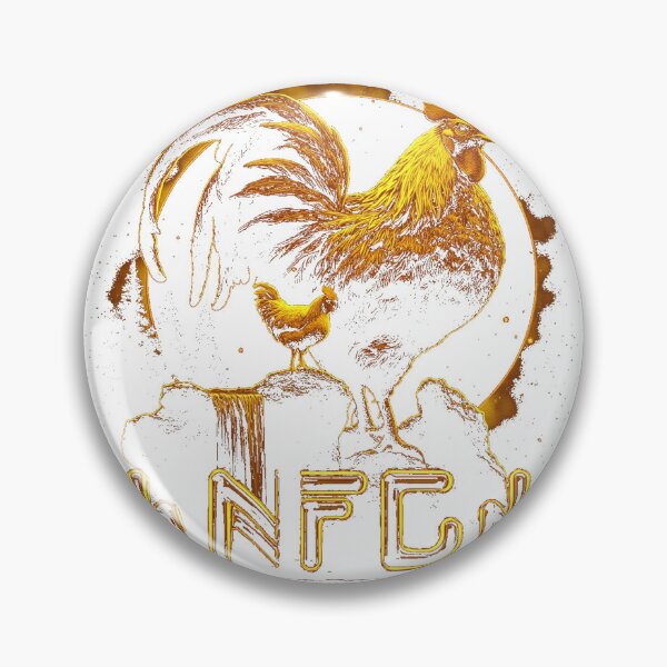 Item preview, Mystical Golden Rooster Moonlight Forest designed and sold by icm4639.