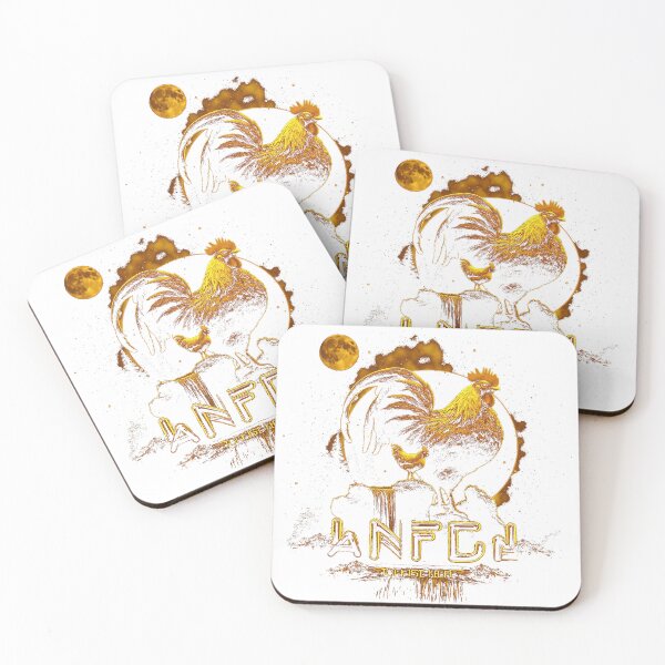Item preview, Mystical Golden Rooster Moonlight Forest designed and sold by icm4639.